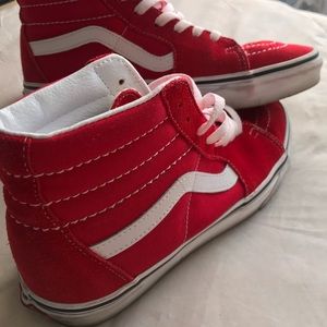 Lightly worn high top VANS